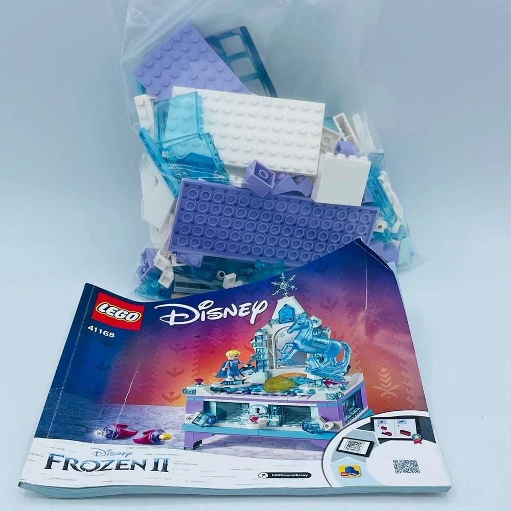 Lego Frozen II 2 Ice Elsa's Jewelry Box Creation Set # 41168 Preowned RETIRED